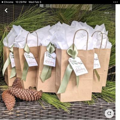 Túi Giấy Quai Xách Xuất Khẩu -15x9x21cm - Định Lượng 120gsm